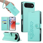 Custodia per telefono in ecopelle con chiusura magnetica e cinturino, con simpatici gattini., For iPhone Air, For iPhone 16 Pro Max, For iPhone 16 Pro, For iPhone 16 Plus