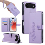 Custodia per telefono in ecopelle con chiusura magnetica e cinturino, con simpatici gattini., For iPhone Air, For iPhone 16 Pro Max, For iPhone 16 Pro, For iPhone 16 Plus