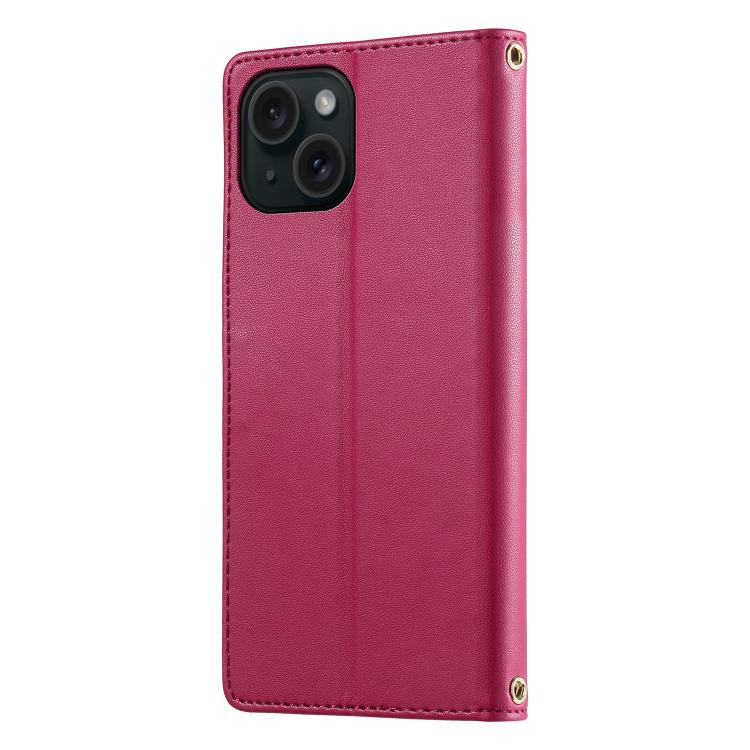 Custodia per telefono in ecopelle con chiusura magnetica e cinturino, con simpatici gattini., For iPhone 15, For iPhone 14 Plus, For iPhone 14 / 13, For iPhone 14 Pro