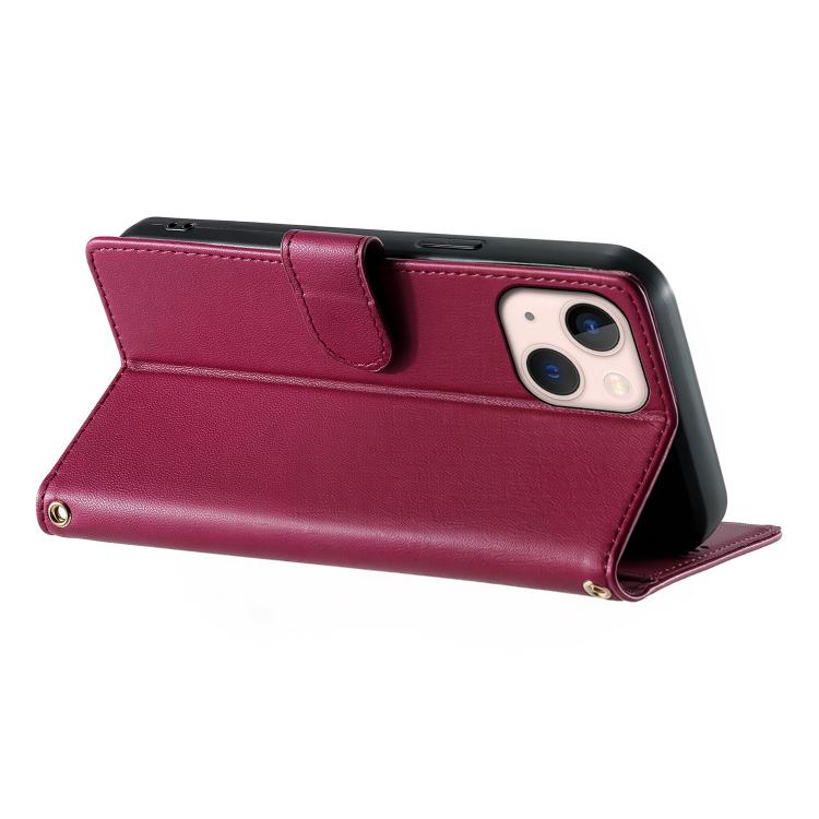 Custodia per telefono in ecopelle con chiusura magnetica e cinturino, con simpatici gattini., For iPhone 13 mini, For iPhone 12 / 12 Pro, For iPhone 12 Pro Max, For iPhone 12 mini