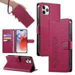 Custodia per telefono in ecopelle con chiusura magnetica e cinturino, con simpatici gattini., For iPhone 11 Pro Max, For iPhone 11, For iPhone 11 Pro, For iPhone X / XS