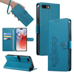 Custodia per telefono in ecopelle con chiusura magnetica e cinturino, con simpatici gattini., For iPhone XR, For iPhone XS Max, For iPhone 8 Plus / 7 Plus