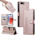Custodia per telefono in ecopelle con chiusura magnetica e cinturino, con simpatici gattini., For iPhone XR, For iPhone XS Max, For iPhone 8 Plus / 7 Plus