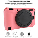 Custodia protettiva per fotocamera in morbido silicone con texture litchi, For Canon EOS R50 V