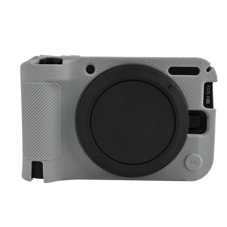 Custodia protettiva per fotocamera in morbido silicone con texture litchi, For Canon EOS R50 V