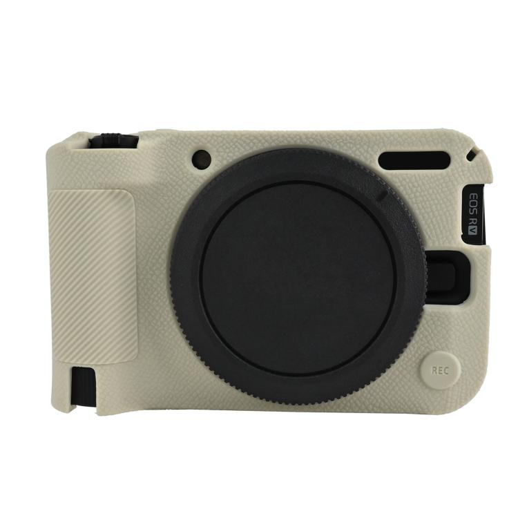 Custodia protettiva per fotocamera in morbido silicone con texture litchi, For Canon EOS R50 V