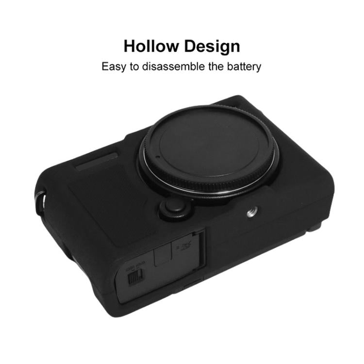 Custodia protettiva per fotocamera in morbido silicone con texture litchi, For Panasonic LUMIX S9
