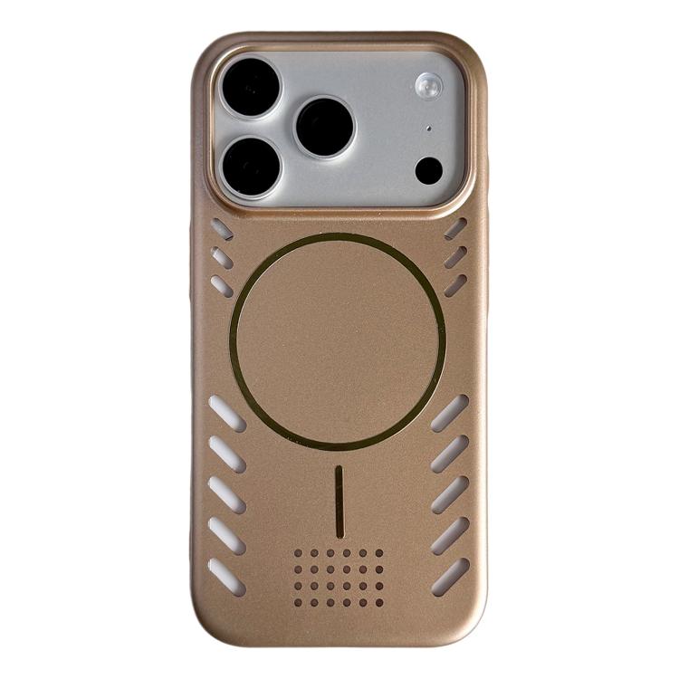 Vernice metallizzata, raffreddamento, custodia magnetica per telefono in PC, For iPhone 17 Pro Max, For iPhone 17 Pro, For iPhone 17