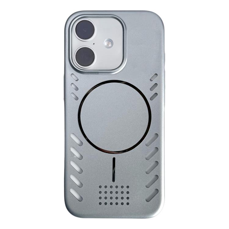 Vernice metallizzata, raffreddamento, custodia magnetica per telefono in PC, For iPhone 16 Pro Max, For iPhone 16 Pro, For iPhone 16
