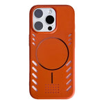 Vernice metallizzata, raffreddamento, custodia magnetica per telefono in PC, For iPhone 15 Pro Max, For iPhone 15 Pro, For iPhone 15