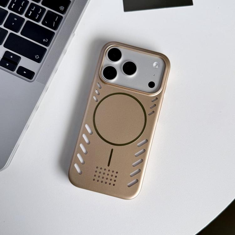 Vernice metallizzata, raffreddamento, custodia magnetica per telefono in PC, For iPhone 14, For iPhone 14 Pro, For iPhone 14 Pro Max