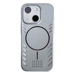Vernice metallizzata, raffreddamento, custodia magnetica per telefono in PC, For iPhone 14, For iPhone 14 Pro, For iPhone 14 Pro Max