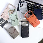 Vernice metallizzata, raffreddamento, custodia magnetica per telefono in PC, For iPhone 17 Pro Max, For iPhone 17 Pro, For iPhone 17