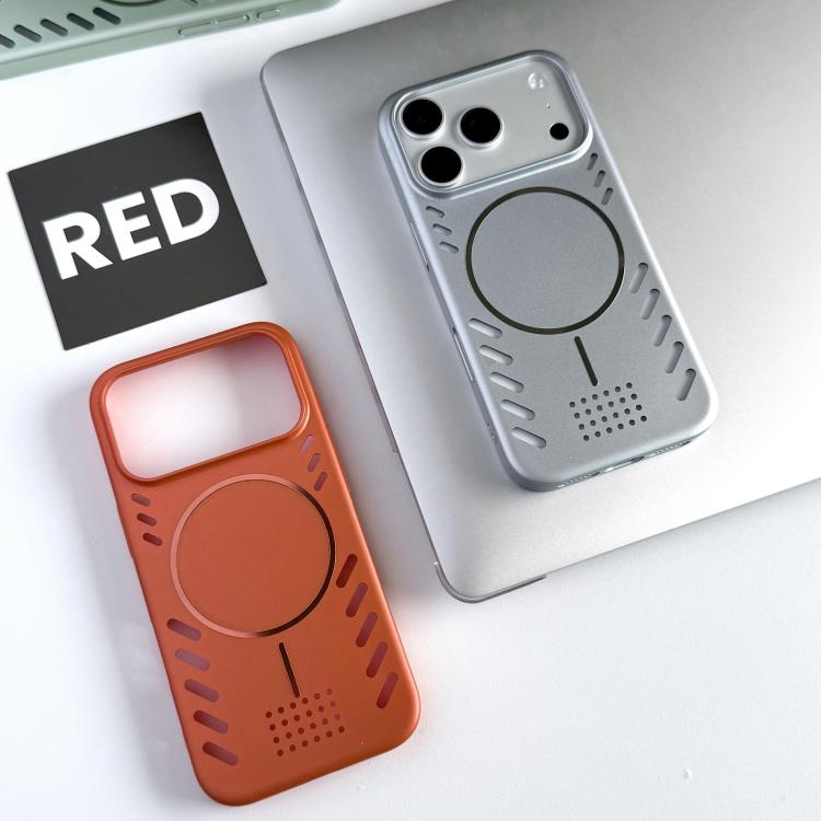 Vernice metallizzata, raffreddamento, custodia magnetica per telefono in PC, For iPhone 17 Pro Max, For iPhone 17 Pro, For iPhone 17