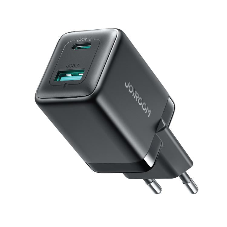 Caricabatterie rapido GaN a doppia interfaccia USB e Type-C da 45 W JOYROOM JR-TG8, EU Plug, UK Plug