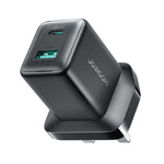 Caricabatterie rapido GaN a doppia interfaccia USB e Type-C da 45 W JOYROOM JR-TG8, EU Plug, UK Plug