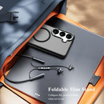 Custodia magnetica per telefono LeReach Le-Chic Series con supporto integrato nascosto., For Galaxy S26+ 5G, For Galaxy S26 Ultra 5G, For Galaxy S26 5G, For Galaxy S25 FE 5G, For Galaxy S25 Edge 5G, For Galaxy S24 5G/S25 5G, For Galaxy S24+ / S25+ 5G  ...