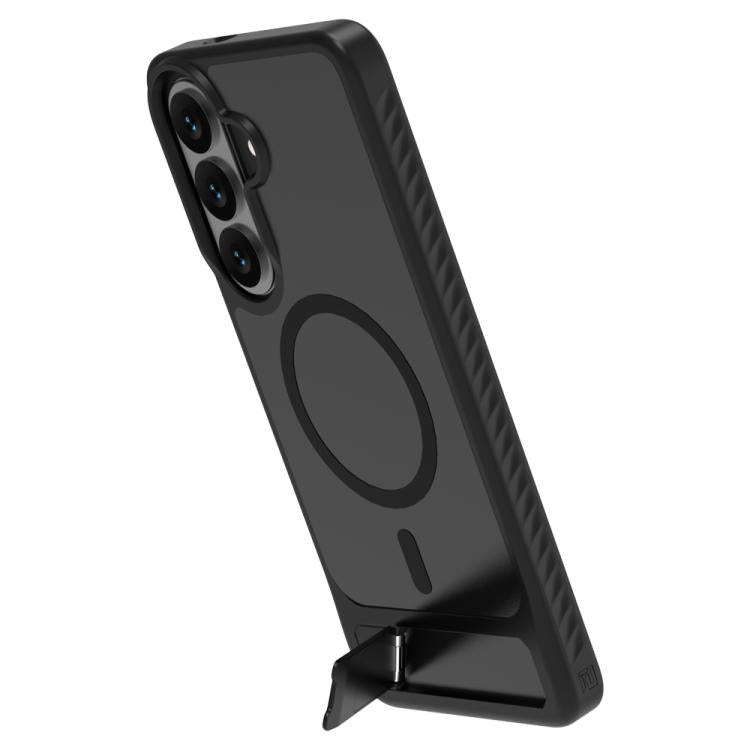 Custodia magnetica per telefono LeReach Le-Chic Series con supporto integrato nascosto., For Galaxy S26+ 5G, For Galaxy S26 Ultra 5G, For Galaxy S26 5G, For Galaxy S25 FE 5G, For Galaxy S25 Edge 5G, For Galaxy S24 5G/S25 5G, For Galaxy S24+ / S25+ 5G  ...