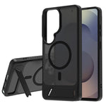 Custodia magnetica per telefono LeReach Le-Chic Series con supporto integrato nascosto., For Galaxy S26+ 5G, For Galaxy S26 Ultra 5G, For Galaxy S26 5G, For Galaxy S25 FE 5G, For Galaxy S25 Edge 5G, For Galaxy S24 5G/S25 5G, For Galaxy S24+ / S25+ 5G  ...