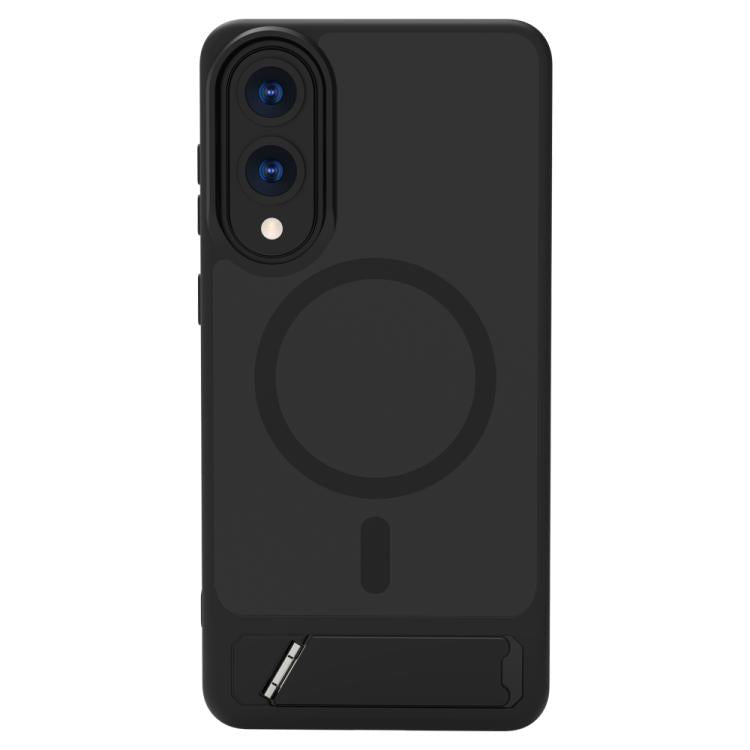Custodia magnetica per telefono LeReach Le-Chic Series con supporto integrato nascosto., For Galaxy S26+ 5G, For Galaxy S26 Ultra 5G, For Galaxy S26 5G, For Galaxy S25 FE 5G, For Galaxy S25 Edge 5G, For Galaxy S24 5G/S25 5G, For Galaxy S24+ / S25+ 5G  ...