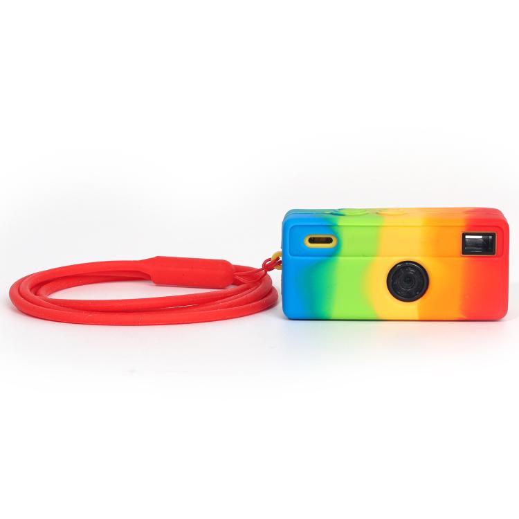 Custodia protettiva in morbido silicone per fotocamera, For Kodak Charmera 1987 /  Keychain