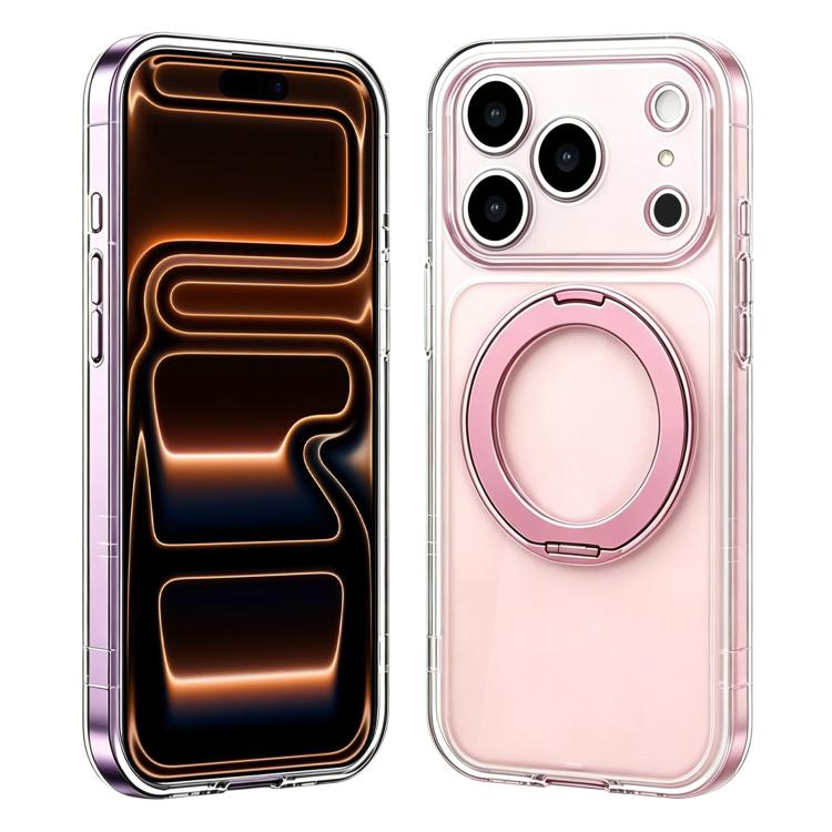 Passa alla custodia magnetica in silicone Pro 17 con supporto girevole a 360 gradi., For iPhone 17 Pro Max, For iPhone 17 Pro, For iPhone 17