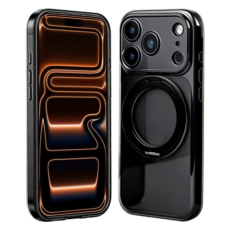 Passa alla custodia magnetica in silicone Pro 17 con supporto girevole a 360 gradi., For iPhone 17 Pro Max, For iPhone 17 Pro, For iPhone 17