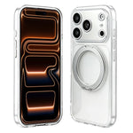 Passa alla custodia magnetica in silicone Pro 17 con supporto girevole a 360 gradi., For iPhone 17 Pro Max, For iPhone 17 Pro, For iPhone 17