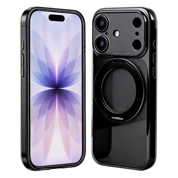Passa alla custodia magnetica in silicone Pro 17 con supporto girevole a 360 gradi., For iPhone 17 Pro Max, For iPhone 17 Pro, For iPhone 17