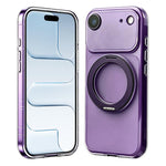 Passa alla custodia magnetica in silicone Pro 17 con supporto girevole a 360 gradi., For iPhone Air, For iPhone 16 Pro Max, For iPhone 16 Pro