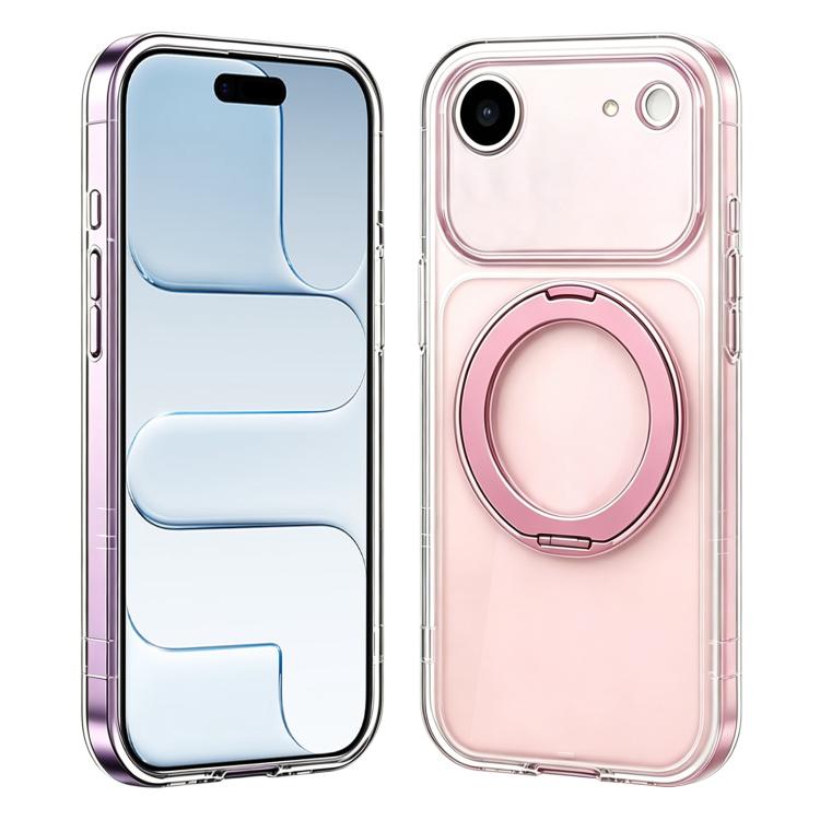 Passa alla custodia magnetica in silicone Pro 17 con supporto girevole a 360 gradi., For iPhone Air, For iPhone 16 Pro Max, For iPhone 16 Pro