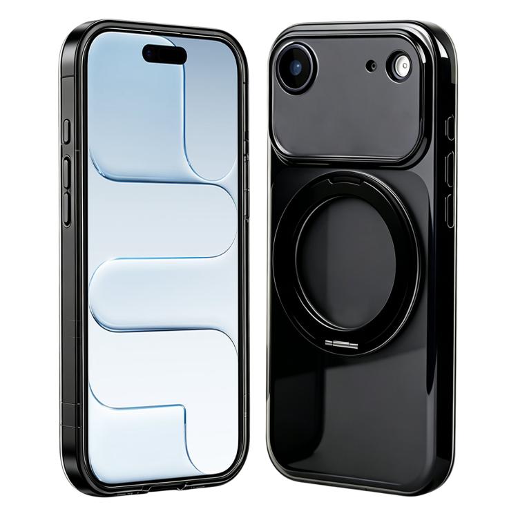 Passa alla custodia magnetica in silicone Pro 17 con supporto girevole a 360 gradi., For iPhone Air, For iPhone 16 Pro Max, For iPhone 16 Pro