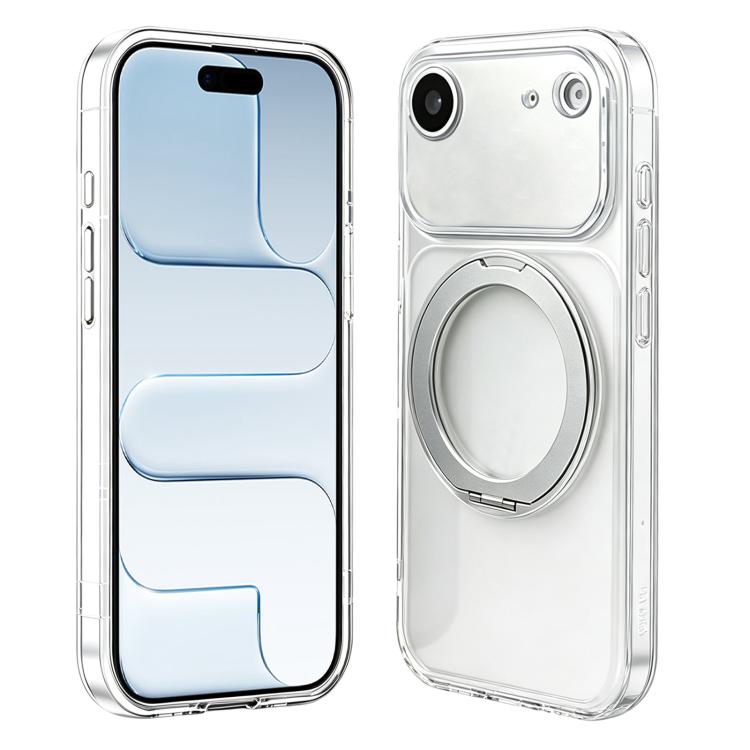 Passa alla custodia magnetica in silicone Pro 17 con supporto girevole a 360 gradi., For iPhone Air, For iPhone 16 Pro Max, For iPhone 16 Pro