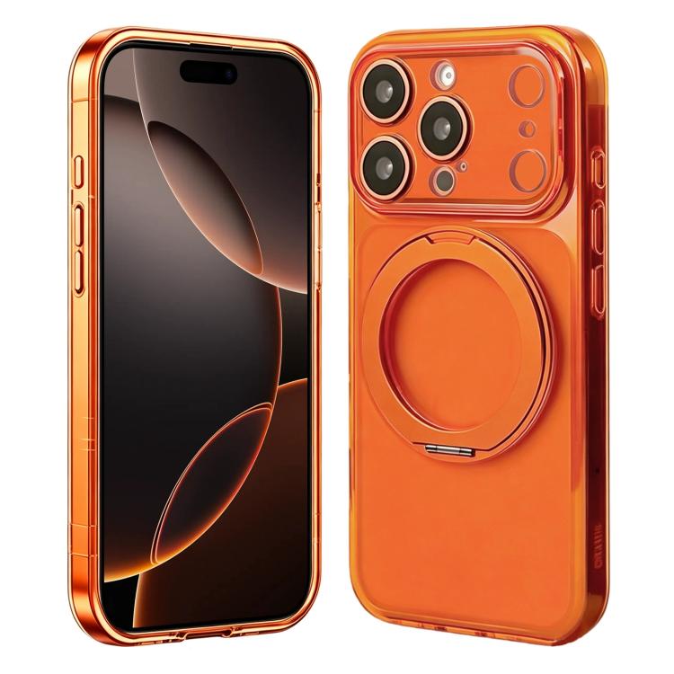 Passa alla custodia magnetica in silicone Pro 17 con supporto girevole a 360 gradi., For iPhone Air, For iPhone 16 Pro Max, For iPhone 16 Pro