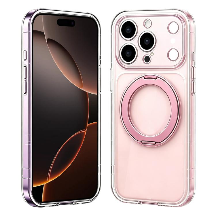 Passa alla custodia magnetica in silicone Pro 17 con supporto girevole a 360 gradi., For iPhone Air, For iPhone 16 Pro Max, For iPhone 16 Pro