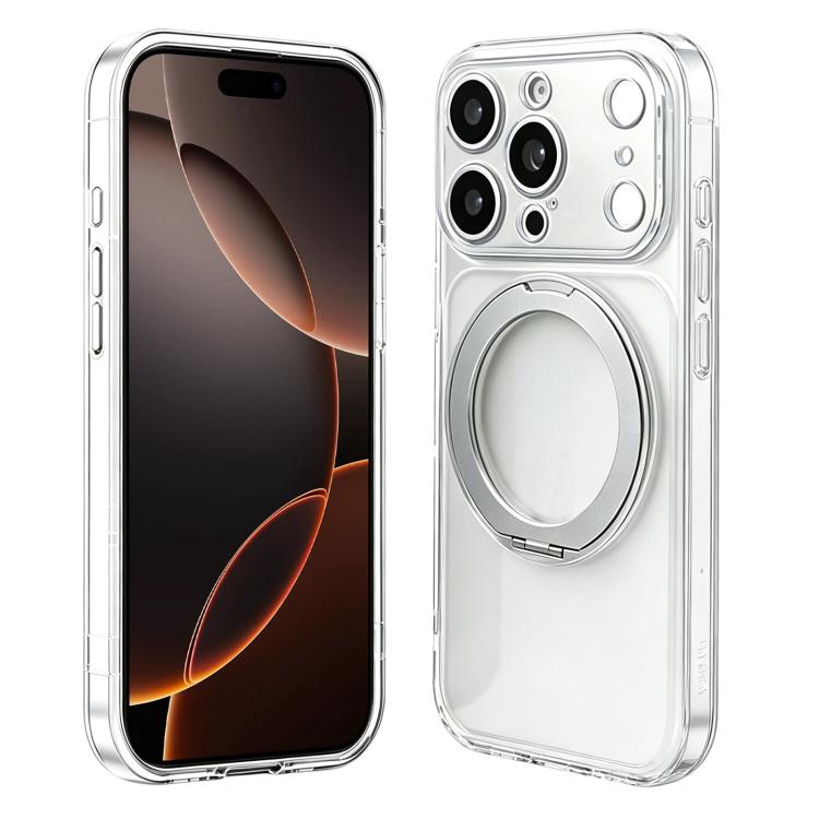Passa alla custodia magnetica in silicone Pro 17 con supporto girevole a 360 gradi., For iPhone Air, For iPhone 16 Pro Max, For iPhone 16 Pro