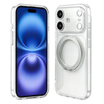 Passa alla custodia magnetica in silicone Pro 17 con supporto girevole a 360 gradi., For iPhone 16 Plus, For iPhone 16, For iPhone 15 Pro Max