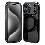 Passa alla custodia magnetica in silicone Pro 17 con supporto girevole a 360 gradi., For iPhone 16 Plus, For iPhone 16, For iPhone 15 Pro Max