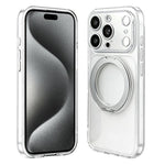 Passa alla custodia magnetica in silicone Pro 17 con supporto girevole a 360 gradi., For iPhone 16 Plus, For iPhone 16, For iPhone 15 Pro Max