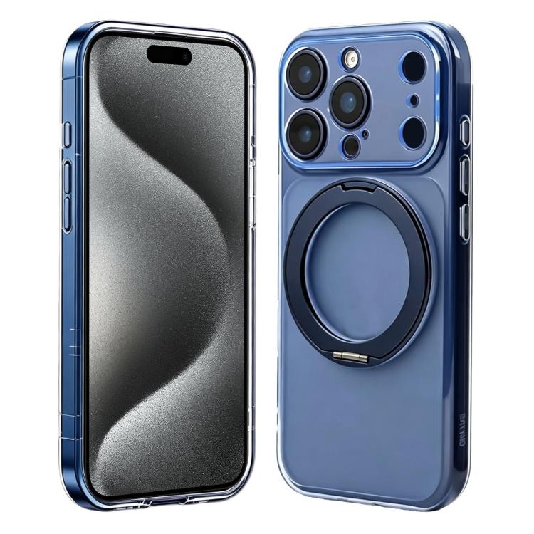 Passa alla custodia magnetica in silicone Pro 17 con supporto girevole a 360 gradi., For iPhone 15 Pro, For iPhone 15 Plus / 14 Plus, For iPhone 15