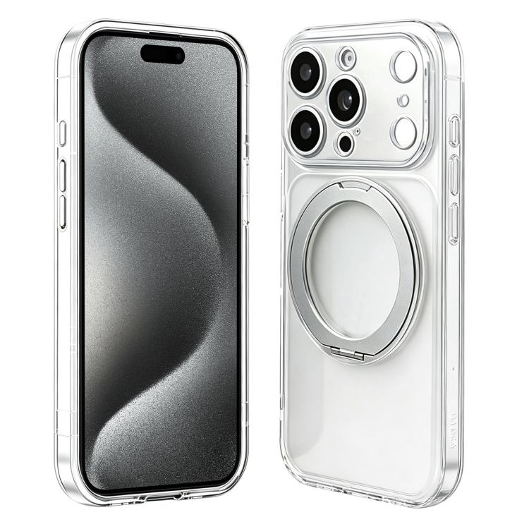 Passa alla custodia magnetica in silicone Pro 17 con supporto girevole a 360 gradi., For iPhone 15 Pro, For iPhone 15 Plus / 14 Plus, For iPhone 15
