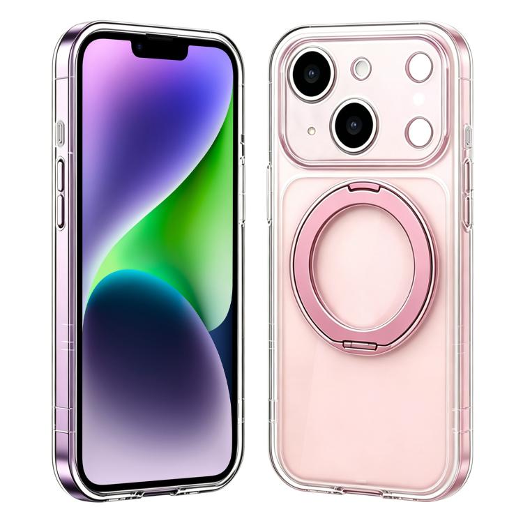 Passa alla custodia magnetica in silicone Pro 17 con supporto girevole a 360 gradi., For iPhone 15 Pro, For iPhone 15 Plus / 14 Plus, For iPhone 15