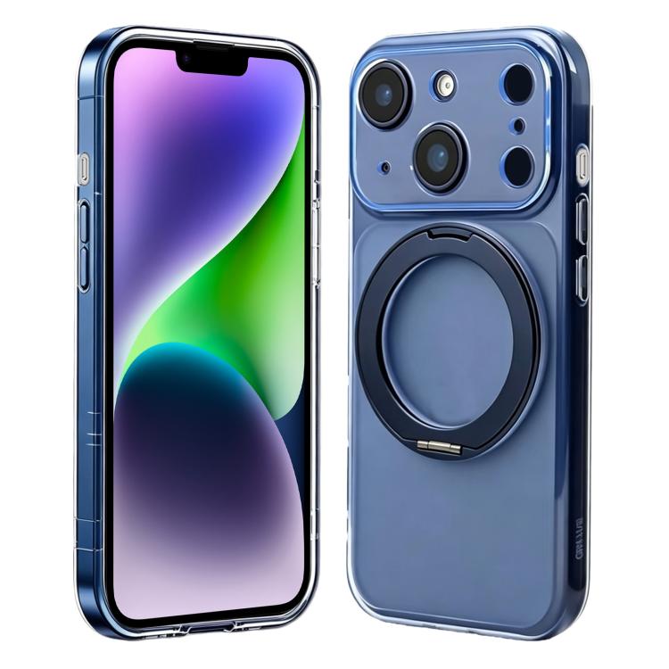 Passa alla custodia magnetica in silicone Pro 17 con supporto girevole a 360 gradi., For iPhone 15 Pro, For iPhone 15 Plus / 14 Plus, For iPhone 15