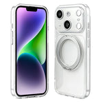 Passa alla custodia magnetica in silicone Pro 17 con supporto girevole a 360 gradi., For iPhone 15 Pro, For iPhone 15 Plus / 14 Plus, For iPhone 15