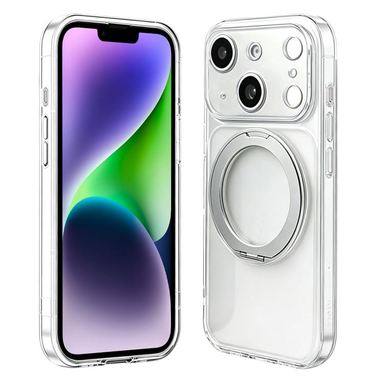 Passa alla custodia magnetica in silicone Pro 17 con supporto girevole a 360 gradi., For iPhone 15 Pro, For iPhone 15 Plus / 14 Plus, For iPhone 15