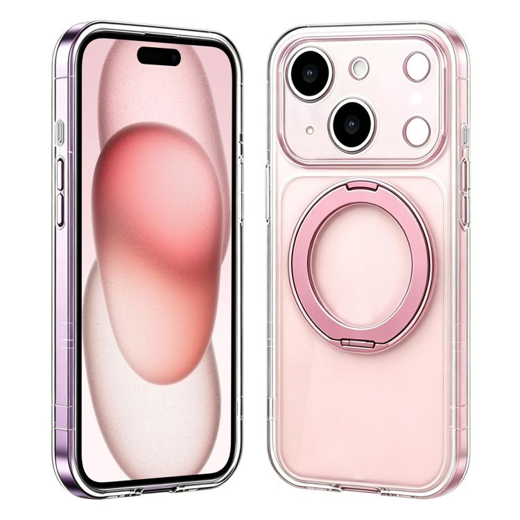 Passa alla custodia magnetica in silicone Pro 17 con supporto girevole a 360 gradi., For iPhone 15 Pro, For iPhone 15 Plus / 14 Plus, For iPhone 15