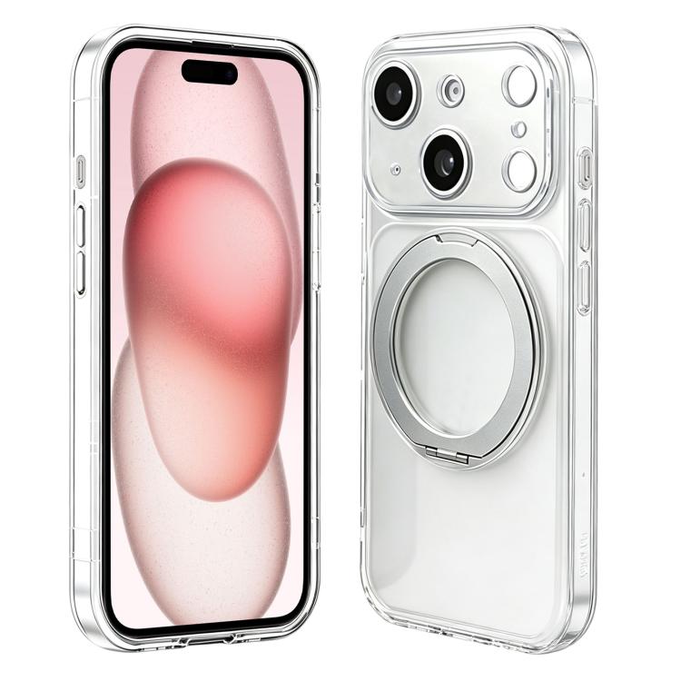Passa alla custodia magnetica in silicone Pro 17 con supporto girevole a 360 gradi., For iPhone 15 Pro, For iPhone 15 Plus / 14 Plus, For iPhone 15