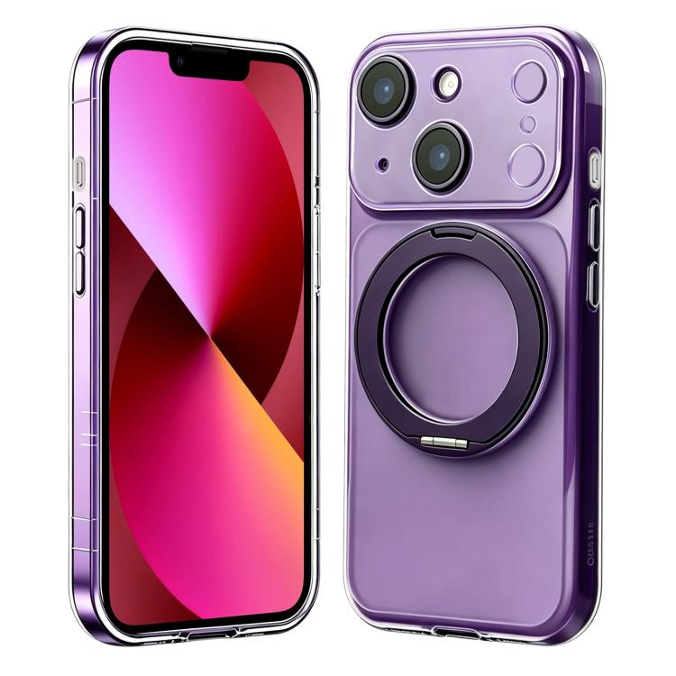 Passa alla custodia magnetica in silicone Pro 17 con supporto girevole a 360 gradi., For iPhone 13 Pro Max, For iPhone 13 Pro, For iPhone 13
