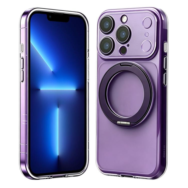 Passa alla custodia magnetica in silicone Pro 17 con supporto girevole a 360 gradi., For iPhone 13 Pro Max, For iPhone 13 Pro, For iPhone 13