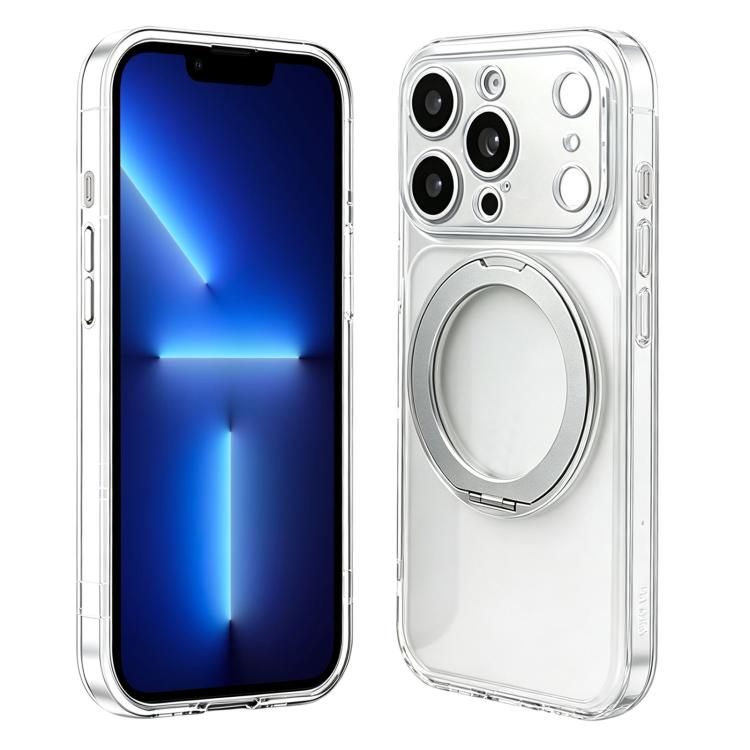 Passa alla custodia magnetica in silicone Pro 17 con supporto girevole a 360 gradi., For iPhone 13 Pro Max, For iPhone 13 Pro, For iPhone 13